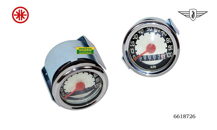 6618726 Tellerklok 48mm tot 100km zundapp/Kreidler