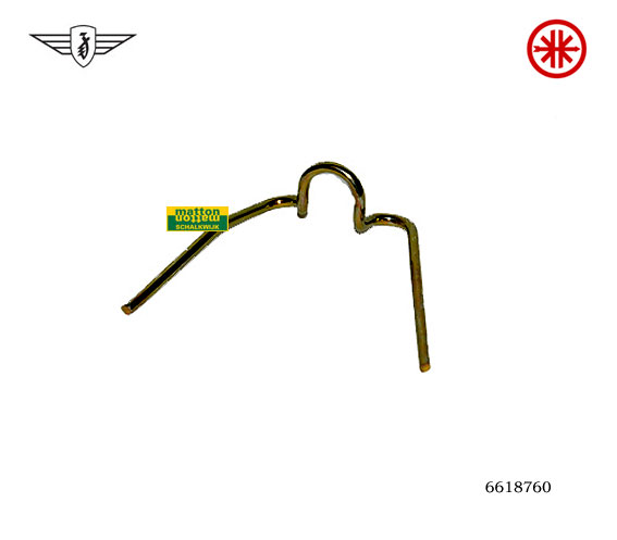 6618760 Montageveer koplamprand/glas Zundapp/Kreidler