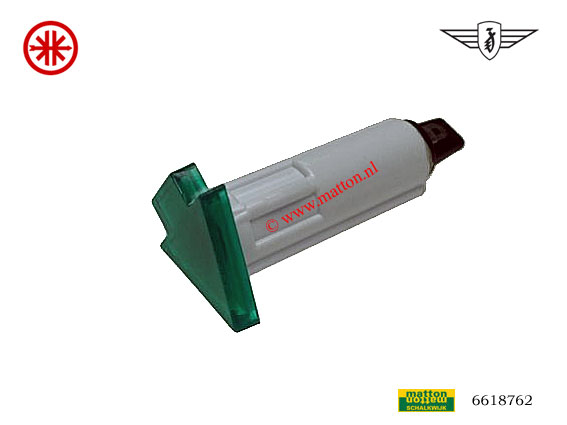 6618762 Cockpitverlichting groene pijl Zundapp/Kreidler