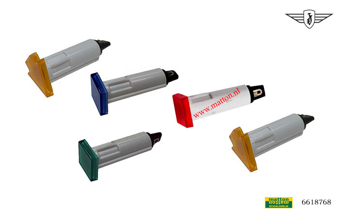 6618768 Cockpitverlichting set van 5 Zundapp 529/530 WC