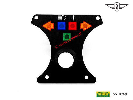 6618769 Cockpitverlichting set van 5 Zundapp 529/530 WC