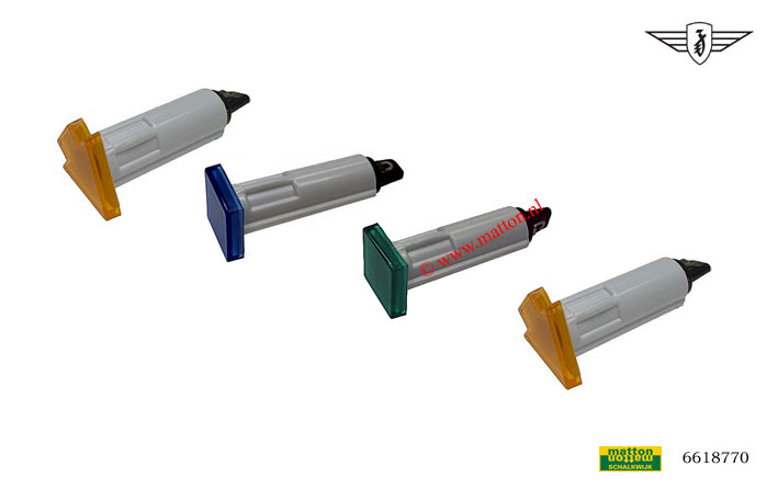 6618770 Cockpitverlichting set van 4 Zundapp 517 AC