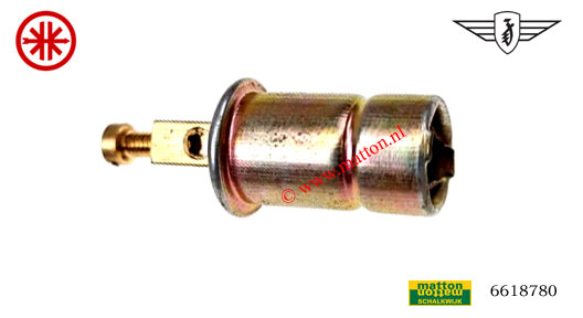 6618780 Teller fitting BA7S metaal Zundapp/Kreidler