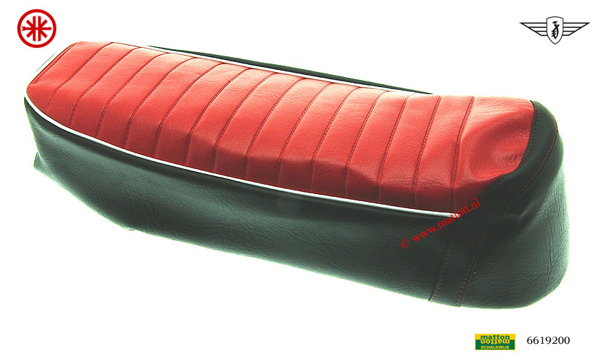 6619200 9401 Buddy overtrek Denfeld rood/zwart/witte bies