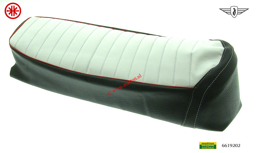 6619202 9401 Buddy overtrek Denfeld wit/zwart/rode bies