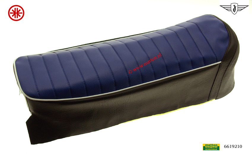 6619210 9402 Buddy overtrek Denfeld blauw/zwart/witte bies