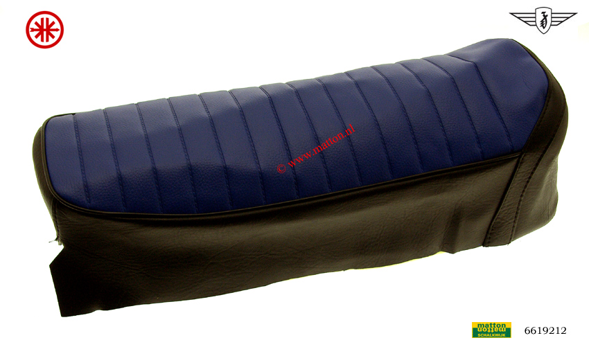 6619212 9402 Buddy overtrek Denfeld blauw/zwart/zwarte bies