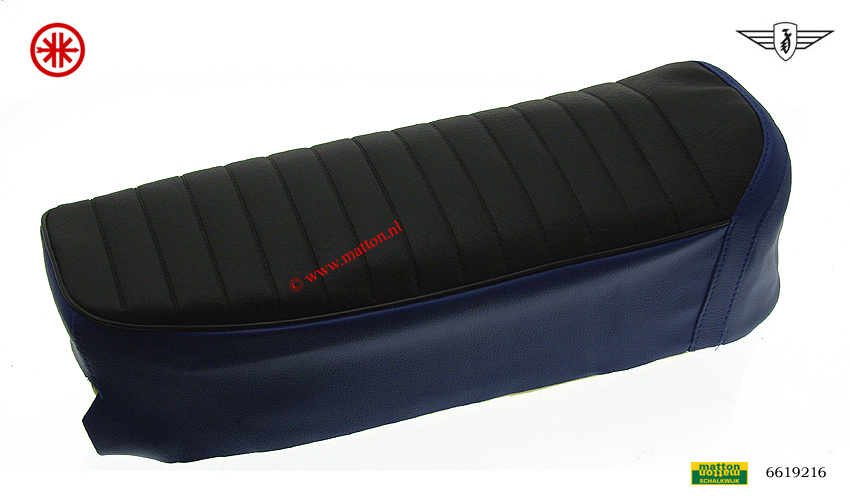 6619216 9402 Buddy overtrek Denfeld zwart/blauw/zwarte bies