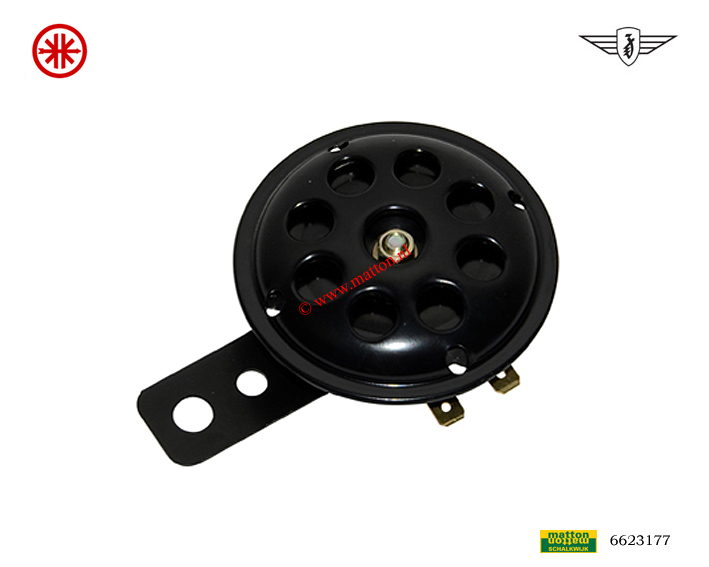 6623177 8101 Claxon 12V gelijk zwart