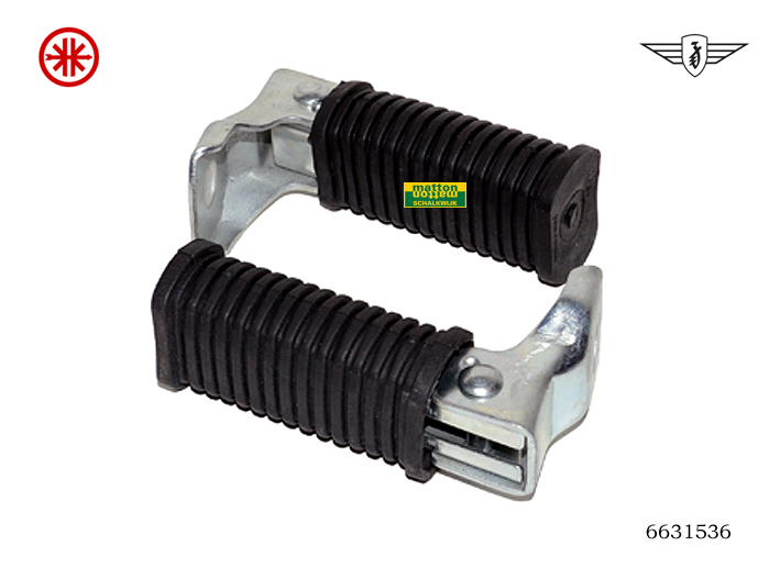 6631536 6602 Duo voetsteunset Zundapp/Kreidler model Denfeld