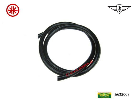 6632068 Benzineslang 5x8mm zwart PVC per 50cm