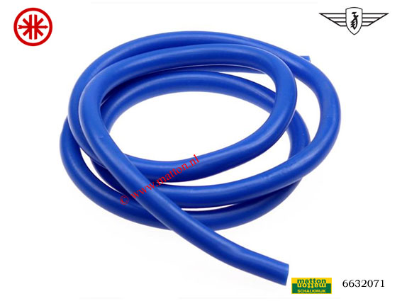6632071 Benzineslang 5x8mm blauw NBR per meter