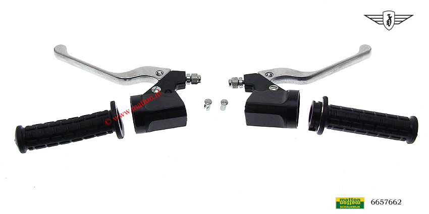 6657662 Blokhandleset Zundapp/Kreidler zonder schakelaars