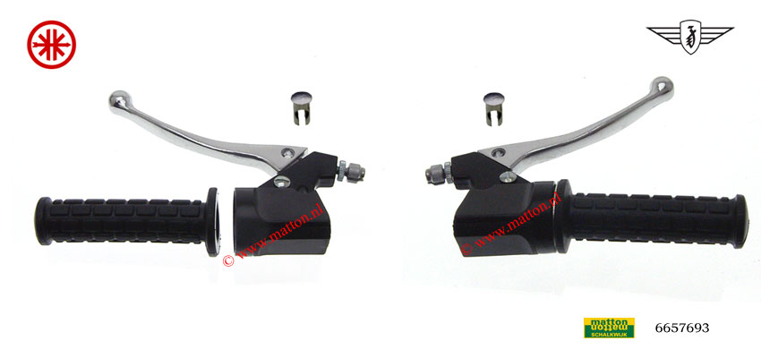 6657693 Blokhandleset recht Zundapp zonder schakelaars