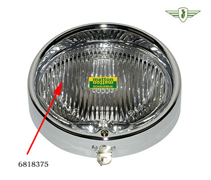 6818375 Koplampglas Zundapp CS50