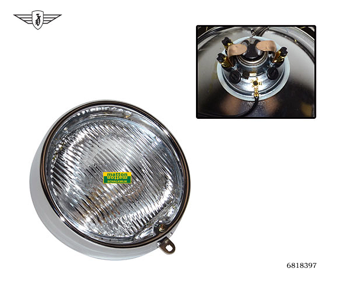 6818397 Koplampunit Zundapp CS50 grote fitting