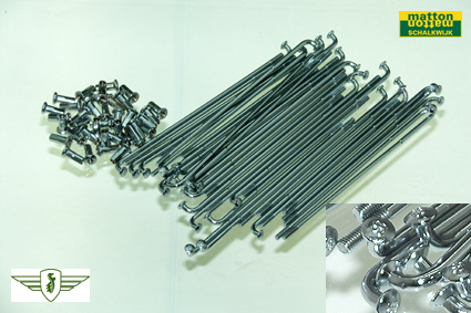 6820462 Spakenset Zundapp 19" met aluminium velg 205mm