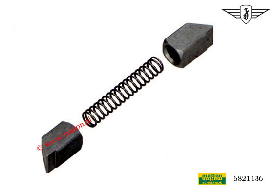 6821136 Schakelpallen met veer Zundapp