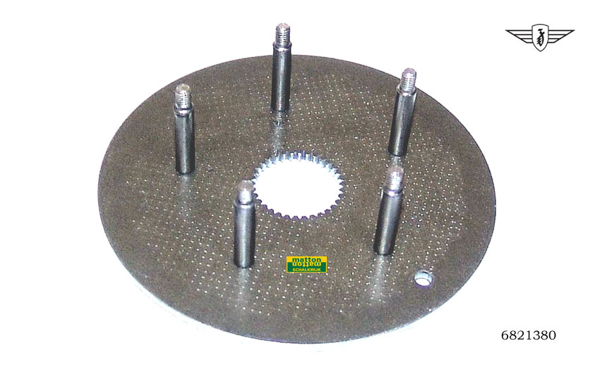 6821380 Grondplaat koppeling Zundapp