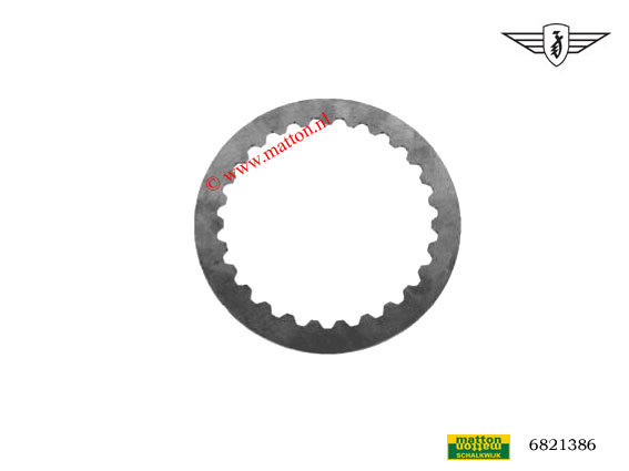 6821386 Koppelings tussenplaat staal Zundapp 316