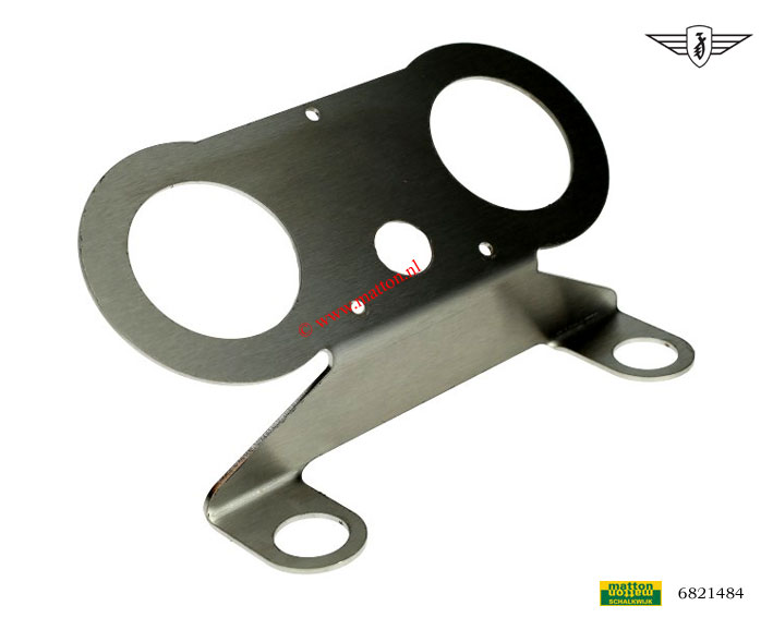 6821484 Cockpittrager edelstahl für KS50 Gehause mit 55mm Löcher