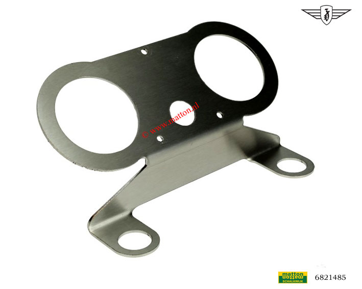 6821485 Cockpittrager edelstahl für KS50 Gehause mit 60mm Löcher