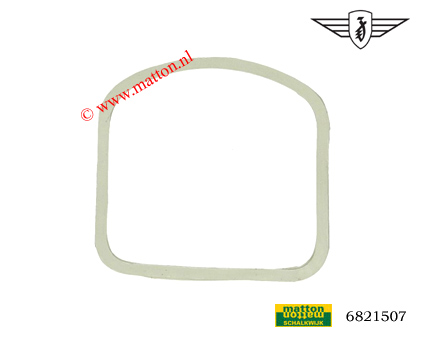 6821507 Rubber wit voor vierkante teller in koplamphuis Zundapp