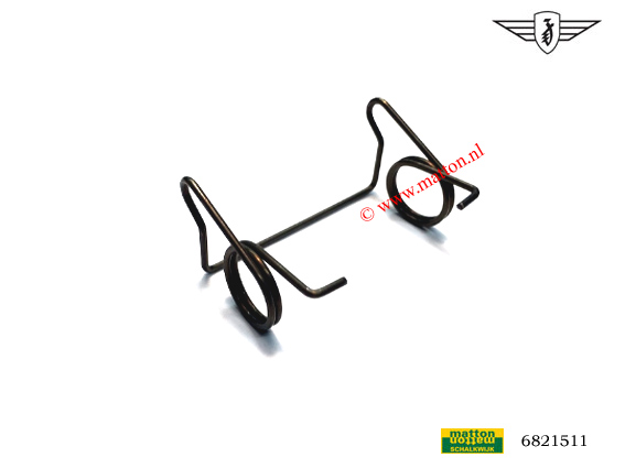 6821511 Klem voor vierkante teller in koplamphuis Zundapp