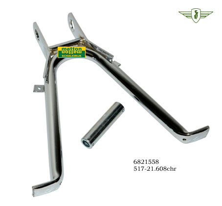 6821558 5604 Middenstandaard met bus Zundapp chroom