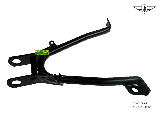 6821563 Middenstandaard met bus Zundapp KS80 zwart