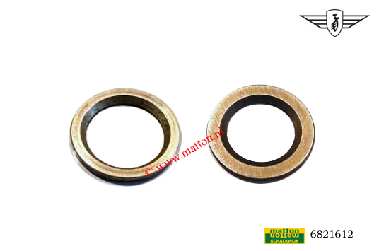 6821612 Dikke vulschijfset krukas Zundapp L+R