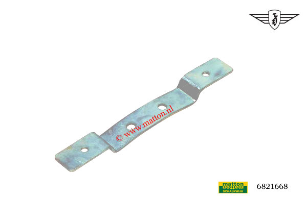 6821668 Kentekenplaat houder Zundapp 517 origineel model