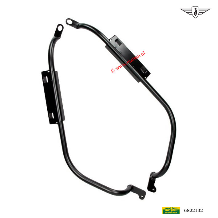 6822132 Radiateurbeugelset zwart Zundapp 517 LC
