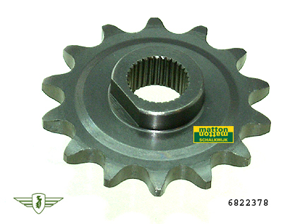 6822378 5609 Voorkettingwiel 14 tands 3/16 Zundapp 4/5 V
