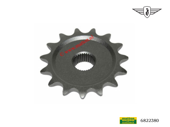 6822380 5610 Voorkettingwiel 15 tands 3/16 Zundapp 4/5 V