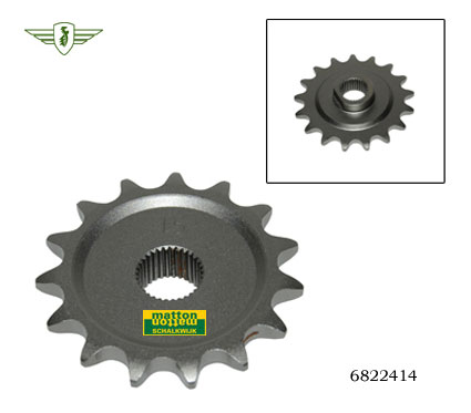 6822414 5506 Voorkettingwiel 16 tands 1/4 Zundapp 4/5 V