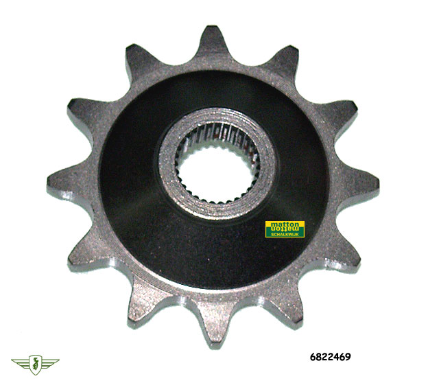 6822469 5509 Voorkettingwiel 12 tands 3/16 Zundapp 3 H/V