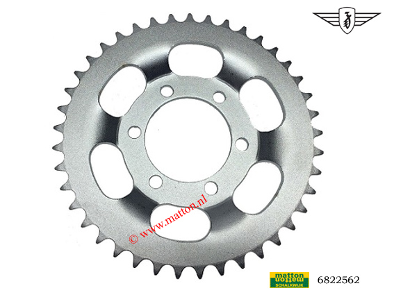 6822562 Achterkettingwiel 36 tands 3/16 Zundapp