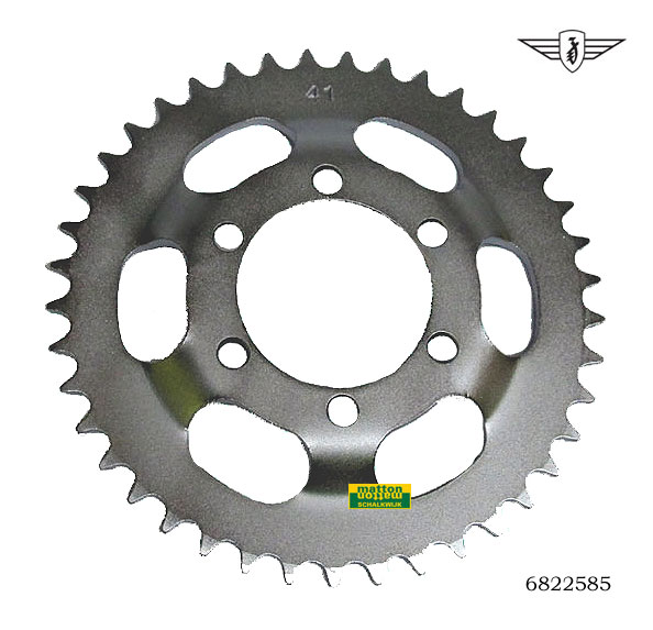 6822585 7409 Achterkettingwiel 41 tands 3/16 Zundapp