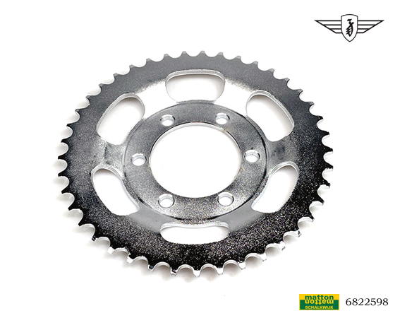 6822598 Achterkettingwiel 45 tands 3/16 Zundapp