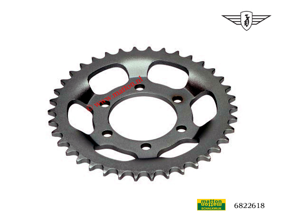 6822618 Achterkettingwiel 36 tands 1/4 420 Zundapp