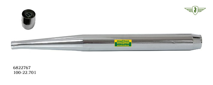 6822767 Blokfluituitlaat Zundapp 70mm aansluiting 32mm