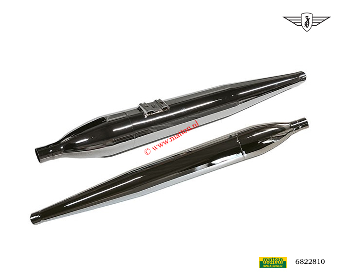 6822810 Sigaaruitlaat Zundapp 70mm aansluiting 32mm met lip