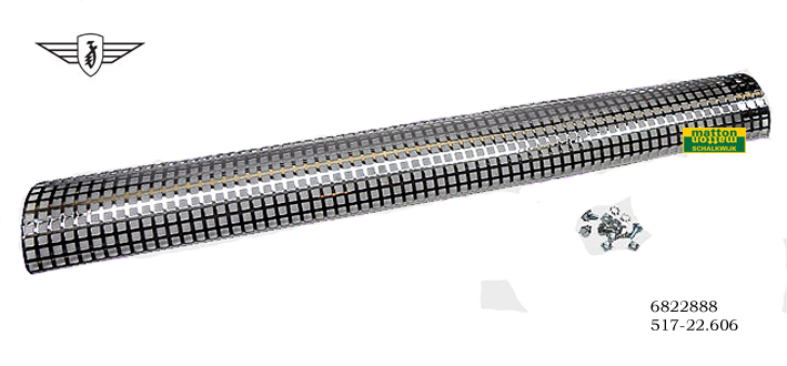 6822888 Uitlaatrooster chroom Zundapp cross