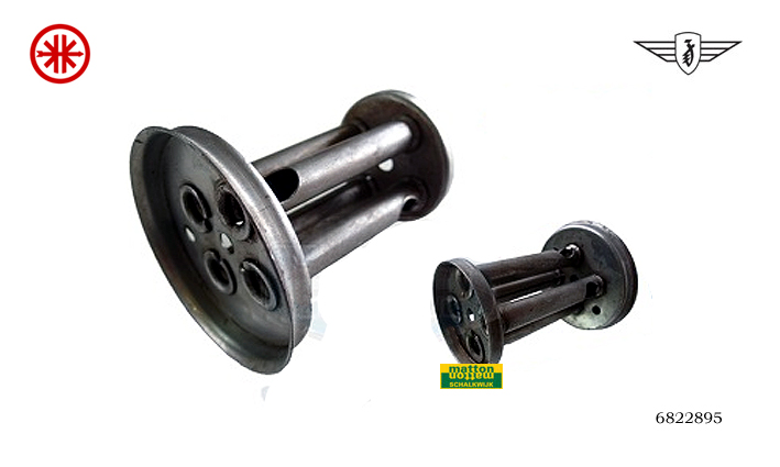 6822895 Binnendemper Zundapp KS 4 pijps NOS