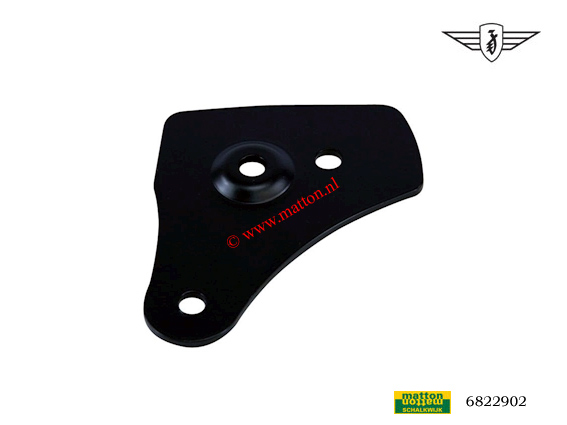 6822902 Bevestigingsplaat Zundapp 517 cross uitlaat