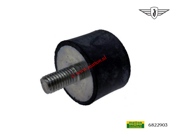 6822903 Silentblock voor Zundapp 517 cross uitlaat