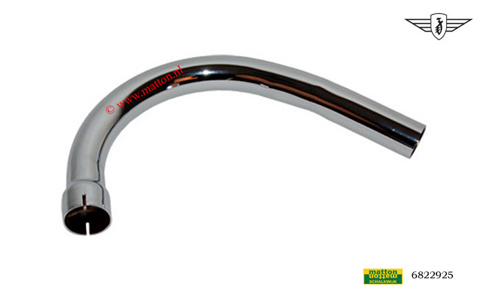 6822925 Uitlaatbocht Zundapp 36/32mm 1 knik