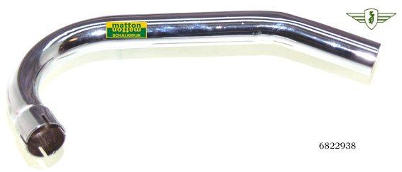 6822938 Uitlaatbocht Zundapp 32/32mm 2 knikken