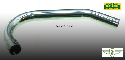 6822962 Uitlaatbocht Zundapp 32/30mm 2 knikken